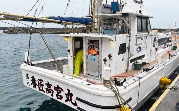 ハマると危険な深場釣りで良型キンメダイ好捕　道具だけで20万円超え？