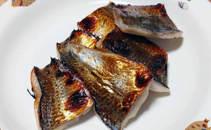 釣り人的「小魚レシピ」：コハダの西京焼き　薄味で魚の香りを楽しもう