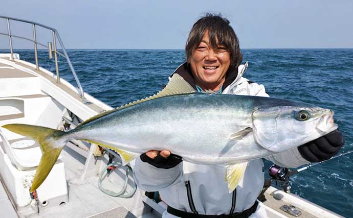 【熊本・大分】沖釣り最新釣果　落とし込み＆ジギングで良型ブリ好捕