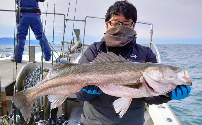 【福井・石川】沖釣り最新釣果　ルアーシーバス釣りで87cmランカー