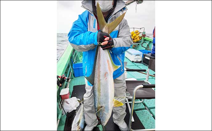 【福岡】沖のエサ釣り最新釣果　泳がせ＆五目釣りでチカメキントキ好捕