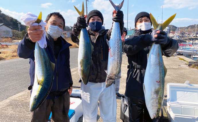 【愛知】船釣り最新釣果　伊勢湾ジギングでゲスト混じりに青物好調