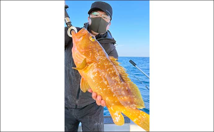 【福岡】沖のエサ釣り最新釣果　五目釣りでチカメキントキ73尾と好調