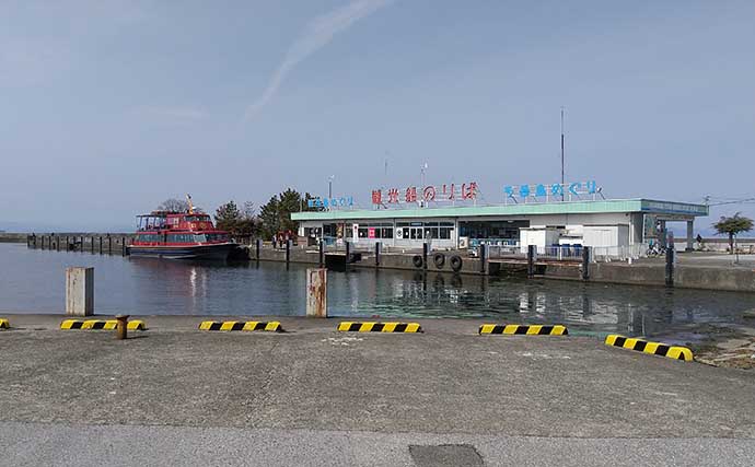 琵琶湖で「観光＋バス釣り」：彦根エリア　釣り飯は駅弁で決まり？
