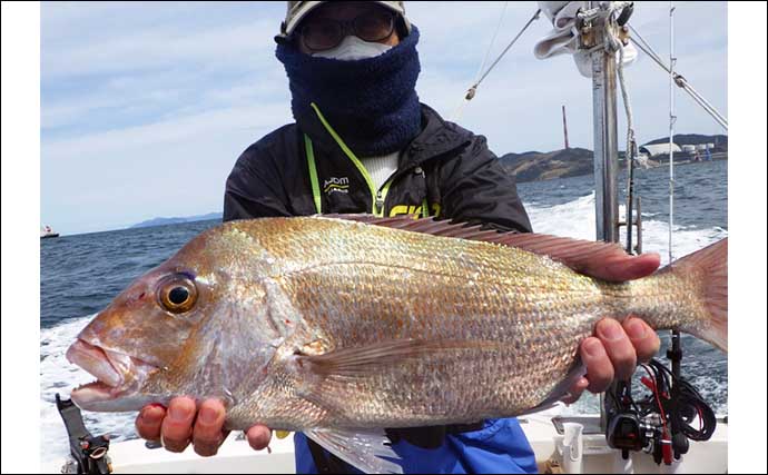 【熊本・大分】沖釣り最新釣果　タイラバで70cm超え頭にマダイ続々