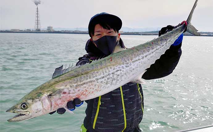 【福井】沖釣り最新釣果　ライトジギングで70cm超えサワラ浮上