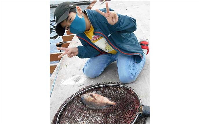 「九十九里海釣りセンター」で多彩魚種お目見え　中にはイセエビも？