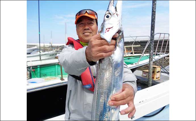 【大分・熊本】沖釣り最新釣果　指幅5～6本サイズ大型タチウオ好調