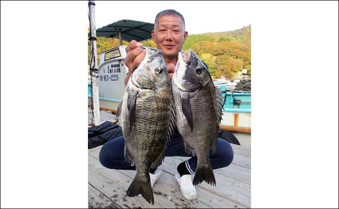 【三重】イカダ＆海上釣り堀最新釣果　カカリ釣りで大型クロダイ好調