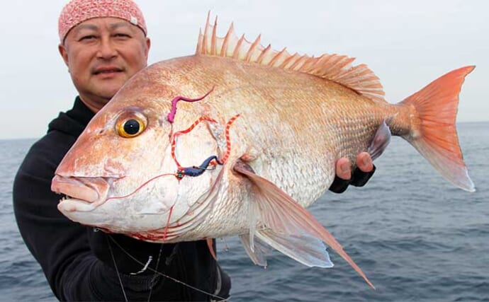 『HANSOKU』使ったタイラバで大ダイ連発　釣れっぷりも反則級？