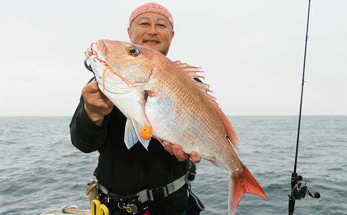 『HANSOKU』使ったタイラバで大ダイ連発　釣れっぷりも反則級？