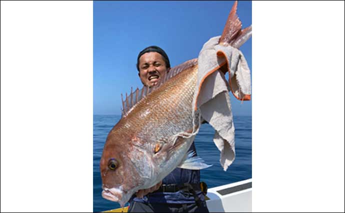 【玄界灘】沖のルアー最新釣果　タイラバで80cm超など良型マダイ続々