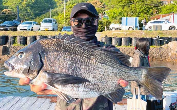 【三重】カカリ釣り・海上釣り堀最新釣果　54cm頭に大型クロダイ続々