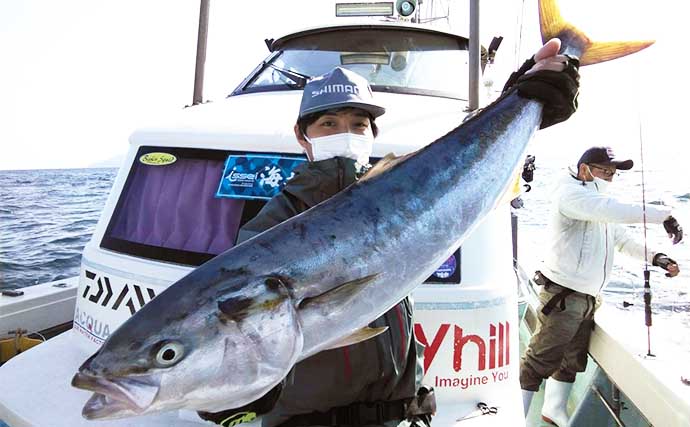 【福井】沖釣り最新釣果　ジギングで良型青物&マダイ続々顔出し中