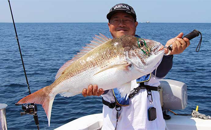 【福岡】沖のルアー釣り最新釣果　タイラバで7kg級頭に大ダイ続々浮上