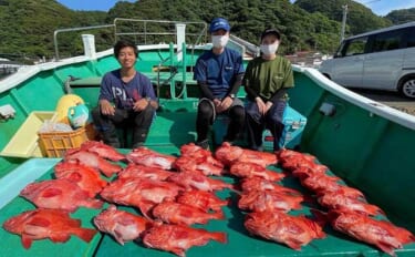 今週の『船釣り情報』特選釣果　みんな大好き＆美味しい「赤い」魚