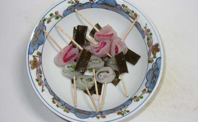 キスと季節野菜の「酢の物」レシピ2種　少ない釣果でも多彩に楽しむ