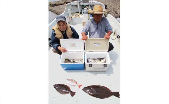 【三重】カカリ釣りの最新釣果情報　クロダイ数釣りにヒラメも顔出し