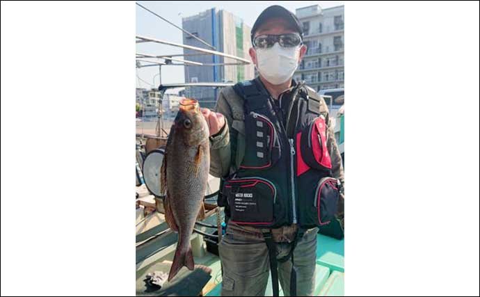 【福岡】船のエサ釣り最新釣果　五目釣りでアマダイにレンコなど多彩