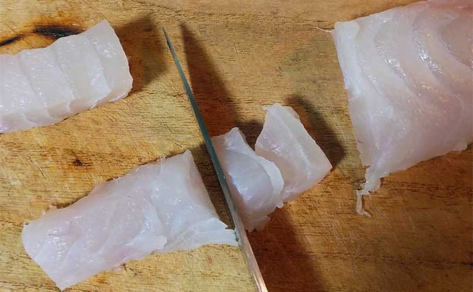 釣り人的「代替」レシピ：ヒブダイのぶつ切り　磯魚がイセエビに変身？