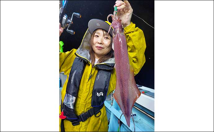【福井】沖釣り最新釣果　良型交じりでマイカ数釣りのチャンス到来