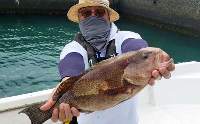 【三重】沖釣り最新釣果　タイラバで大型マダイにジギングで多彩釣果