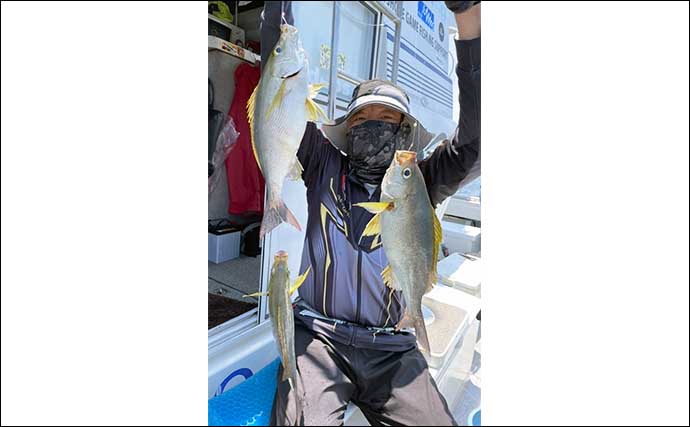 【大分】沖釣り最新釣果　ジギングで大型の夏ブリ13kg堂々浮上
