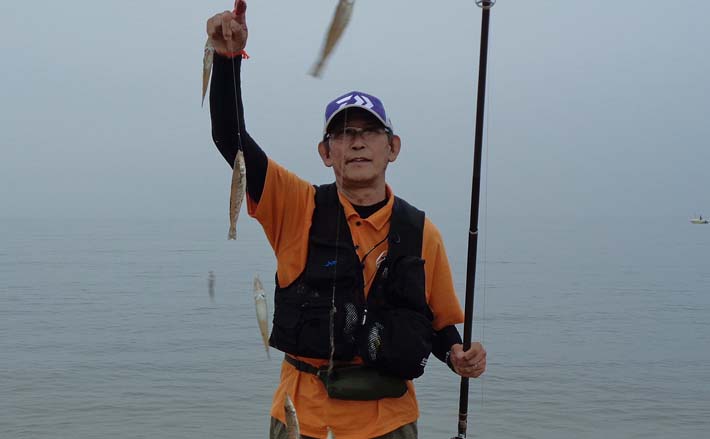 三重の投げキス釣りで19cm頭に102匹 最大8連と多点掛け連発も Tsurinews