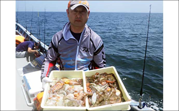 【愛知県】沖のエサ釣り最新釣果　マダコ船好調で良い人20匹