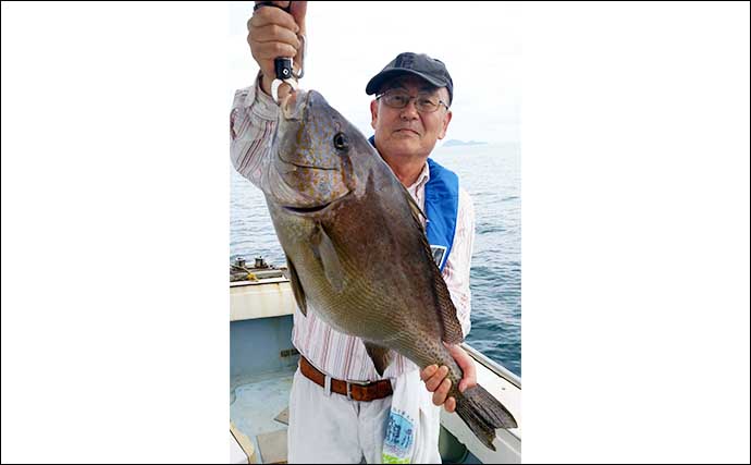 【福岡】沖のエサ釣り最新釣果　五目釣りでチヌにイサキにマダイ