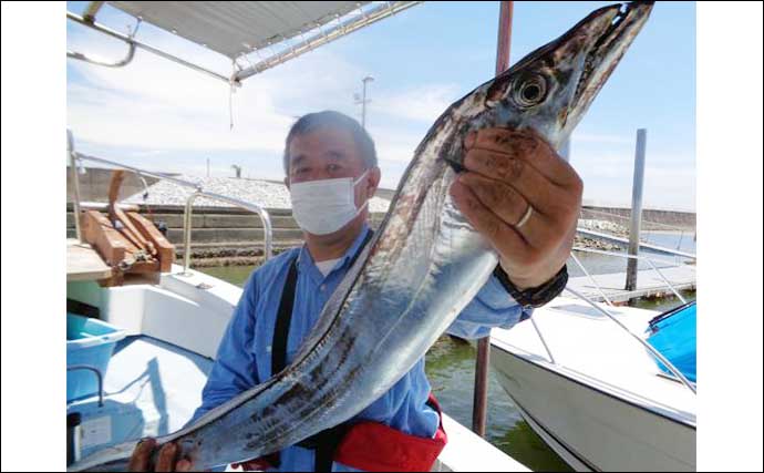 【大分・熊本】沖釣り最新釣果　タチウオ堅調で釣る人30尾程度