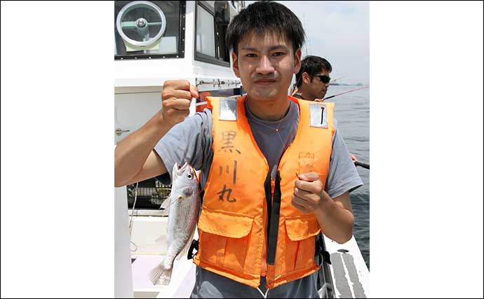 東京湾の船シロギス釣りで良型主体にトップ25尾　ゲストにアジやイシモチ