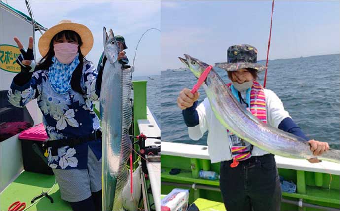 今週の『船釣り情報』特選釣果　【夏タチウオ釣りが各地で開幕】