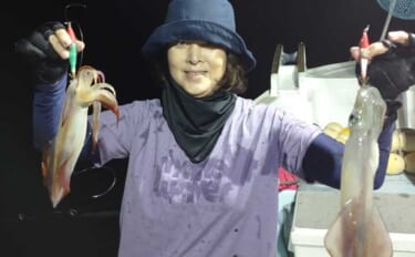 今週の『船釣り情報』特選釣果　九州エリアの夜焚きイカが最盛期突入