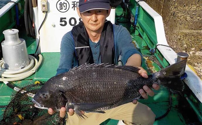 【三重】カカリ釣り最新釣果　カセで57cm特大クロダイ浮上