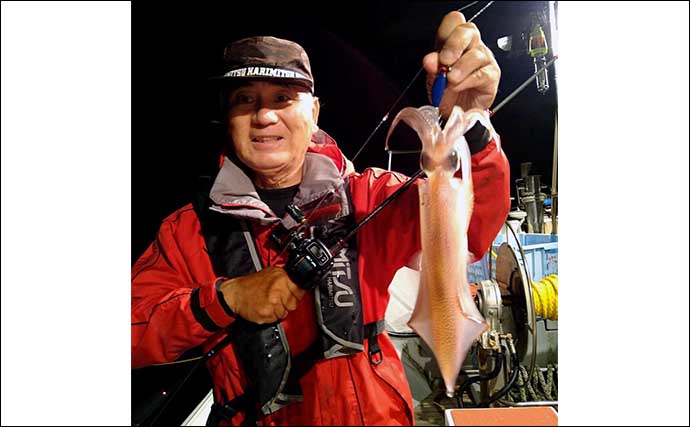 福井のイカメタル釣りでマイカ10匹　新子混じりも釣果グルメ堪能