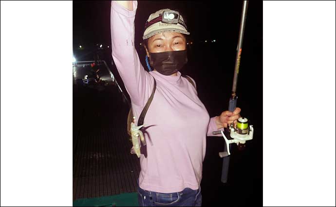 愛知・豊浜釣り桟橋でヒイカとアジ好捕　ウキ釣りとサビキ釣りで挑戦