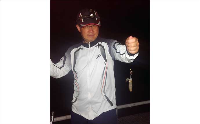 愛知・豊浜釣り桟橋でヒイカとアジ好捕　ウキ釣りとサビキ釣りで挑戦