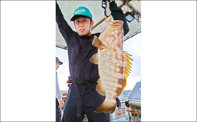 【福岡】沖のエサ釣り最新釣果　落とし込み釣りで5kgの大ダイ浮上