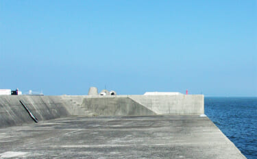 関西の沖波止紹介【水軒一文字】　乗船時の注意点と新・旧波止の特徴