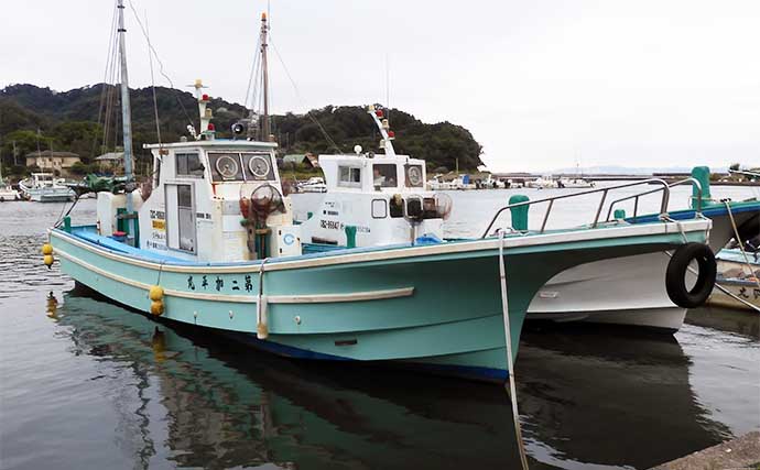 東京湾船カワハギ釣りで25cm頭にトップ8尾　上げ潮で状況好転