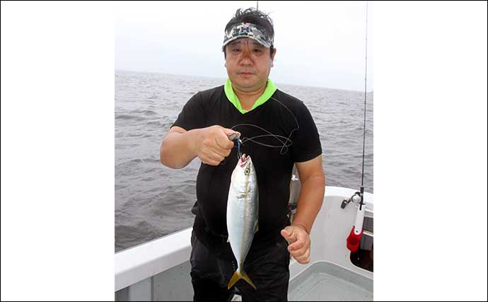埼玉発で東京湾ルアー青物釣りを満喫　ワラサにイナダが続々顔出し
