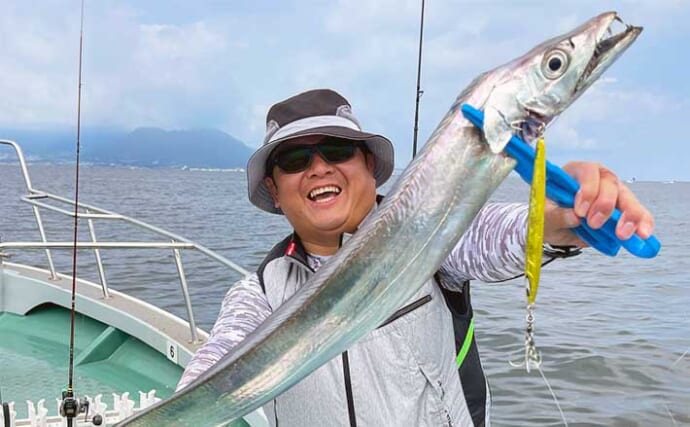 【大分・熊本】船釣り最新釣果　良型中心にタチウオ釣りが順調