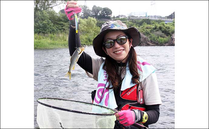 ルアーで鮎を釣る『アユイング』を相模川で満喫　ルールにはご注意を