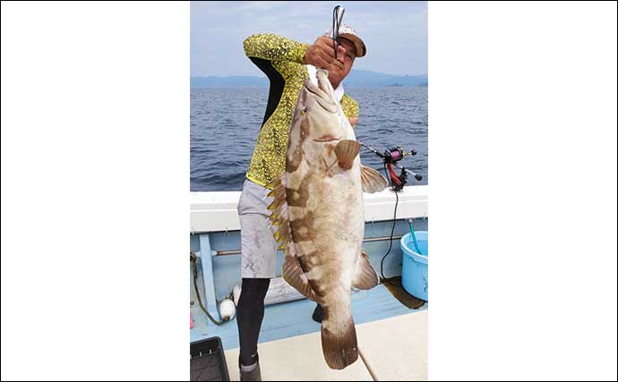【福岡】沖のエサ釣り最新釣果　落とし込み釣りで5kg級ヒラマサ登場