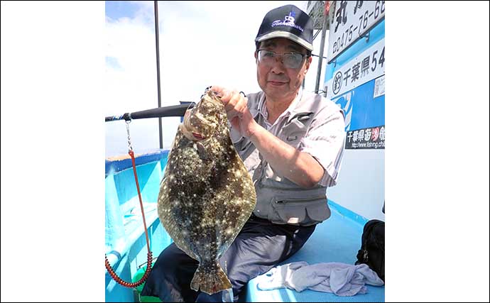 千葉・片貝でヒラメ釣り全面解禁　初日の釣行で良型揃いで全員安打達成
