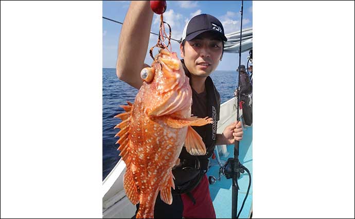 【福岡】沖のエサ釣り最新釣果　落とし込みでヒラマサにマダイなど