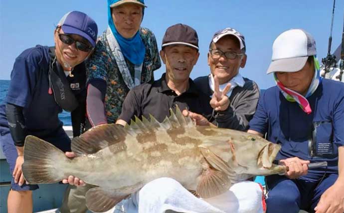【福岡】沖のエサ釣り最新釣果　落とし込みでヒラマサにマダイなど