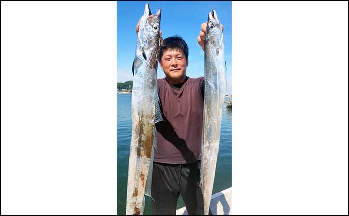 【愛知】船釣り最新釣果　指8本級含め大型タチウオの数釣りチャンス
