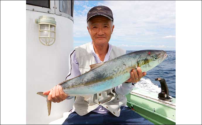 福岡の落とし込み釣りでヒラマサ好捕　イワシ増えればさらに青物期待か
